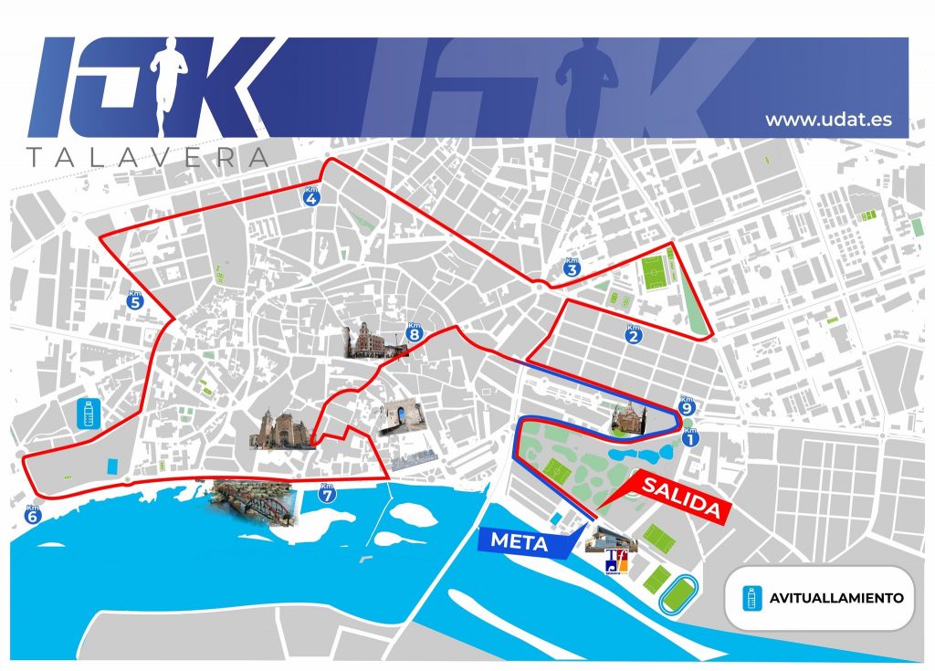 cambio de recorrido 10 km talavera