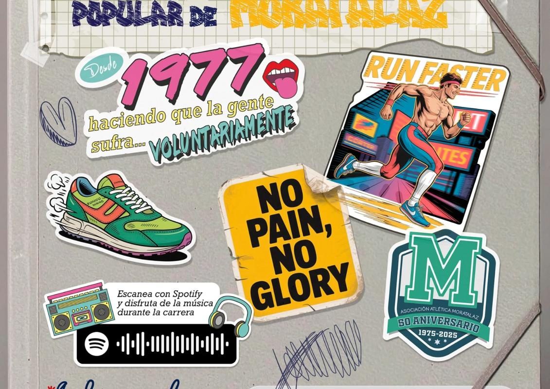 cartel media maraton moratalaz