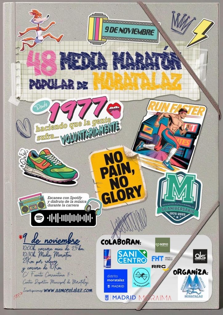 🏃‍♂️ Media Maratón Popular de Moratalaz 2025: tradición, barrio y pasión por correr