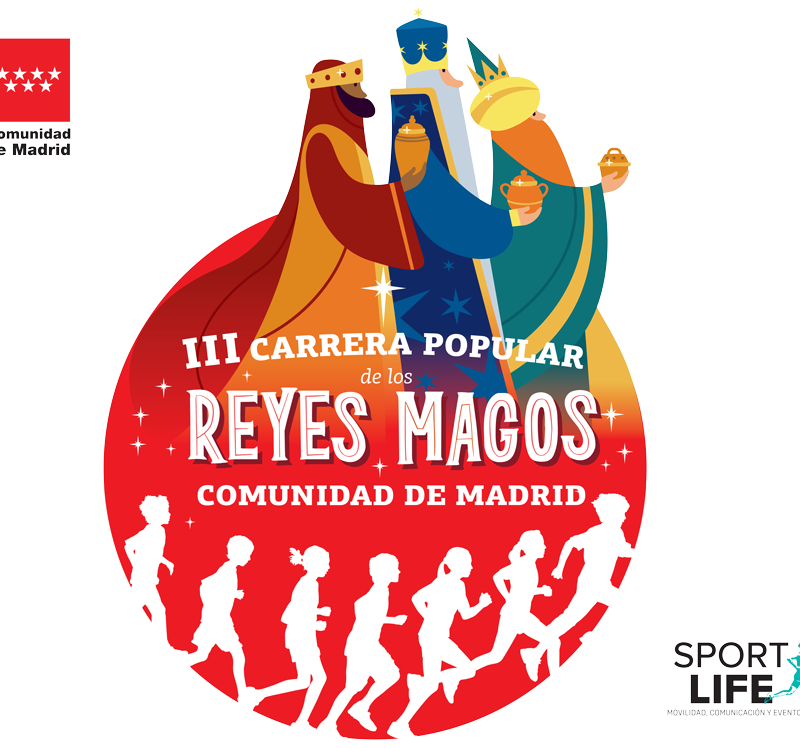 cartel carrera reyes magos madrid 2026