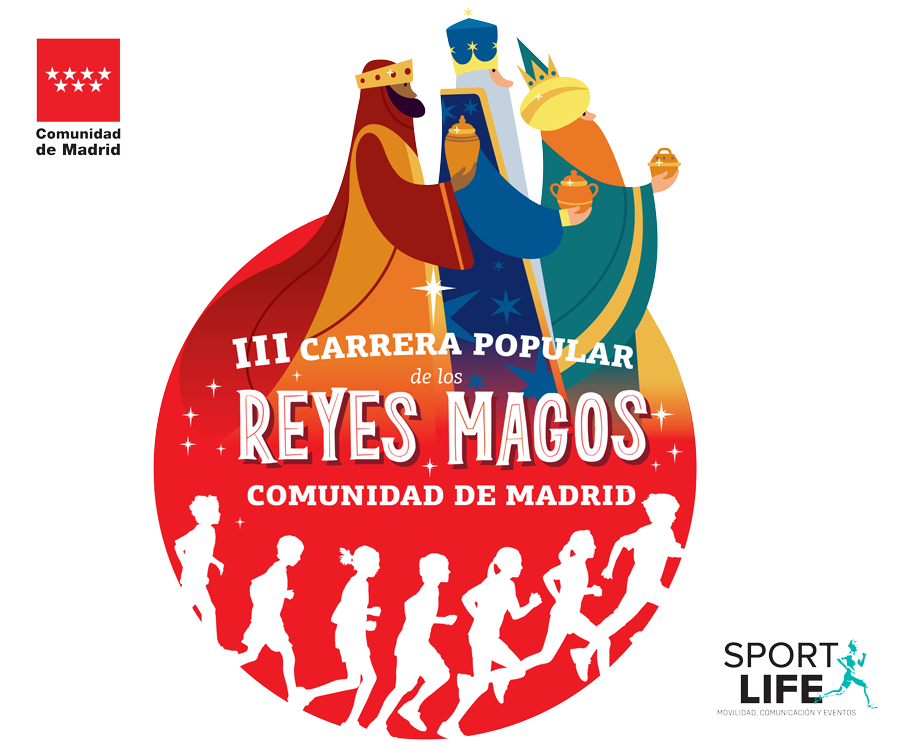 cartel carrera reyes magos madrid 2026